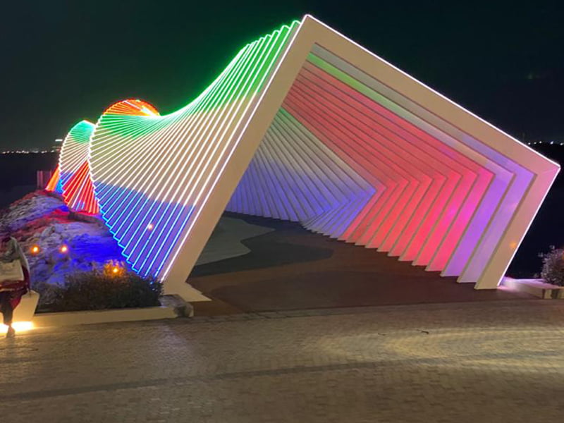 Spiral Theme Entrance Project of Nam Dubai